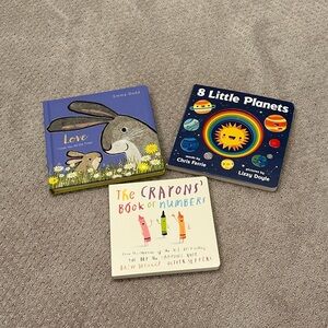 Set of three board books